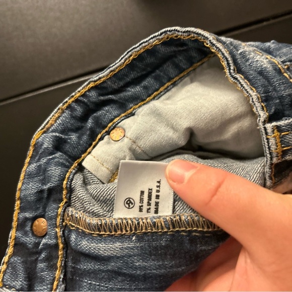 Big Star Women's Straight Leg Casey Jeans Size 28R Embroidered Back Pockets - Picture 16 of 16